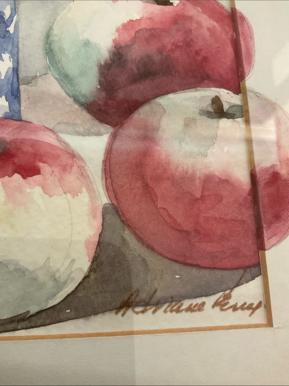 Beautiful original watercolor by Adriane Penny, MS artist,15” x11”. Mint cond. - Picture 5 of 8